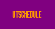 UTSchedule